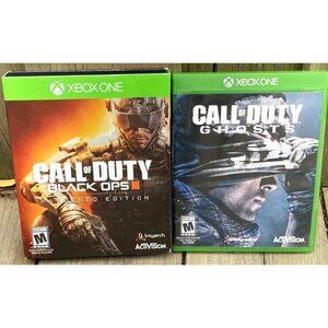 Call of Duty Black Ops III 3 Xbox One HARDENED EDITION Incomplete With Ghosts